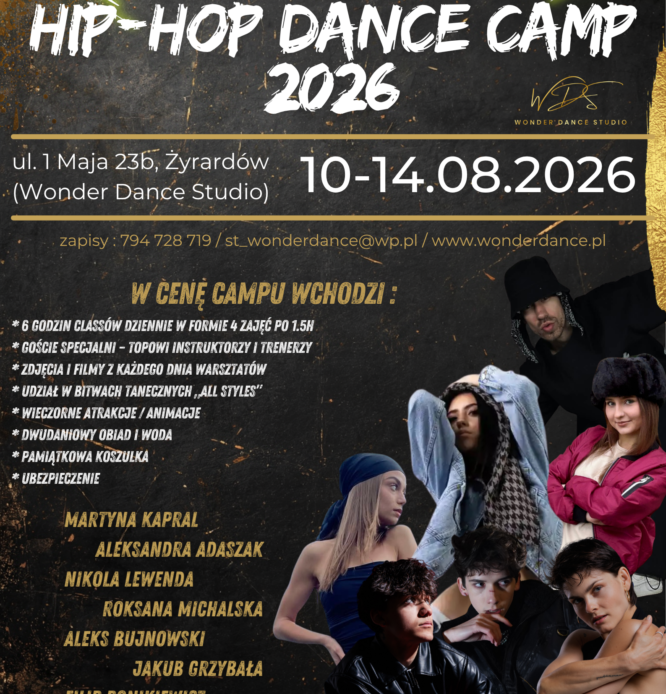 WDS Hip-Hop Dance Camp 2026